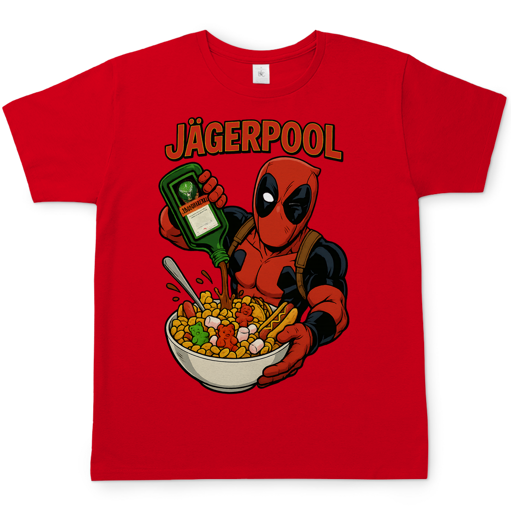 Jägermeister Deadpool Jägerpool - Herren T-Shirt