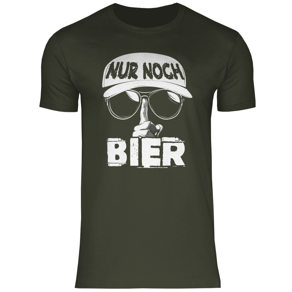 Nur noch ein Bier - Herren Shirt Urban Khaki