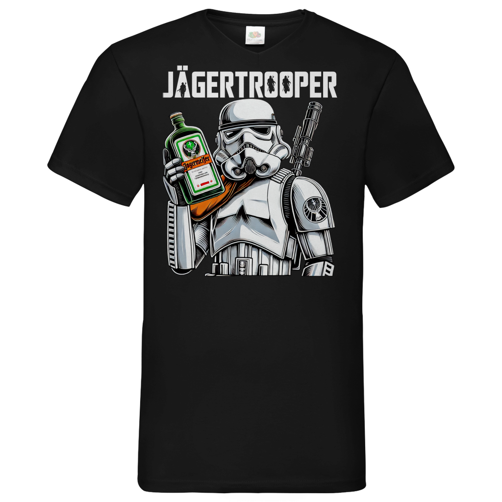 Jägertrooper - Star Wars Stormtrooper - Herren V-Neck Shirt