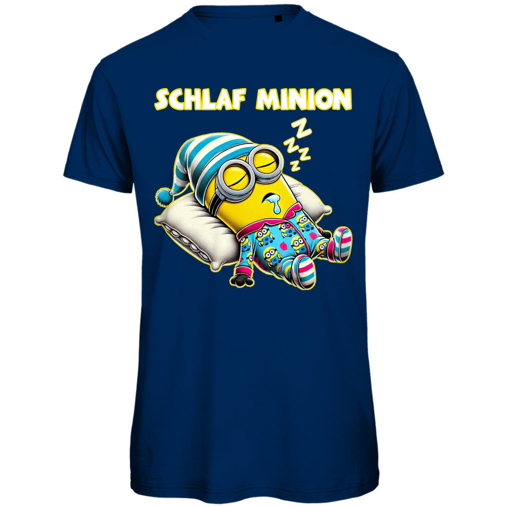Schlaf Minion - Herren Premium Bio T-Shirt