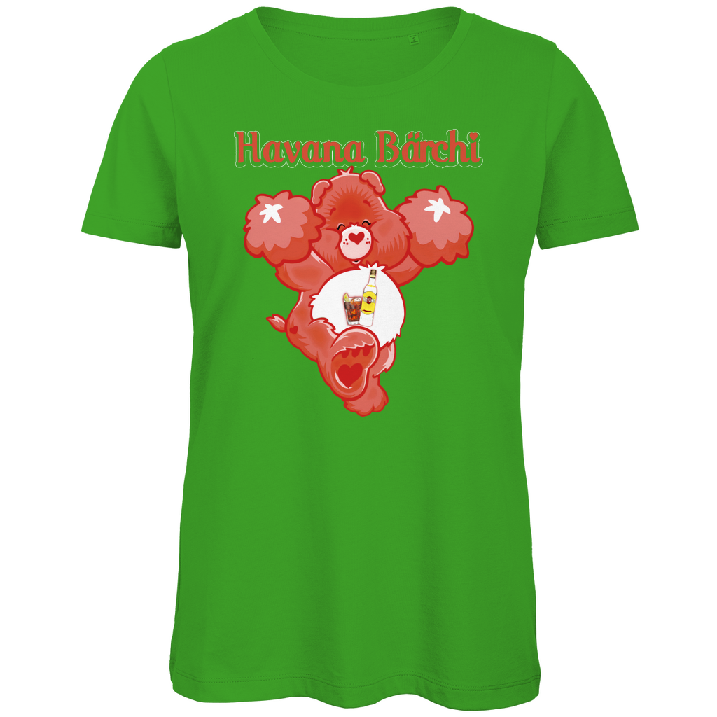 Havana Bärchi - Glücksbärchi - Damen Premium Bio T-Shirt Real Green
