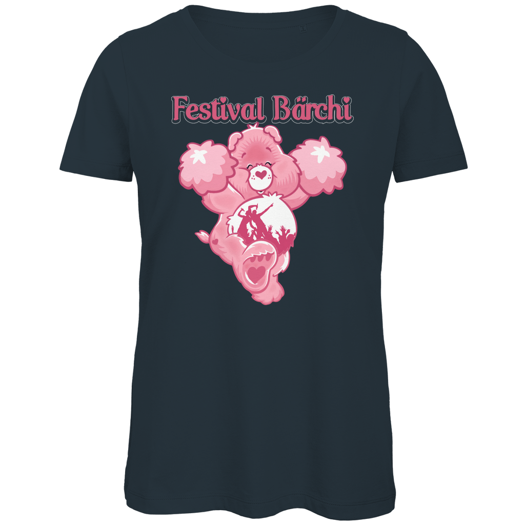 Festival Bärchi - Glücksbärchi - Damen Premium Bio T-Shirt Dark Grey