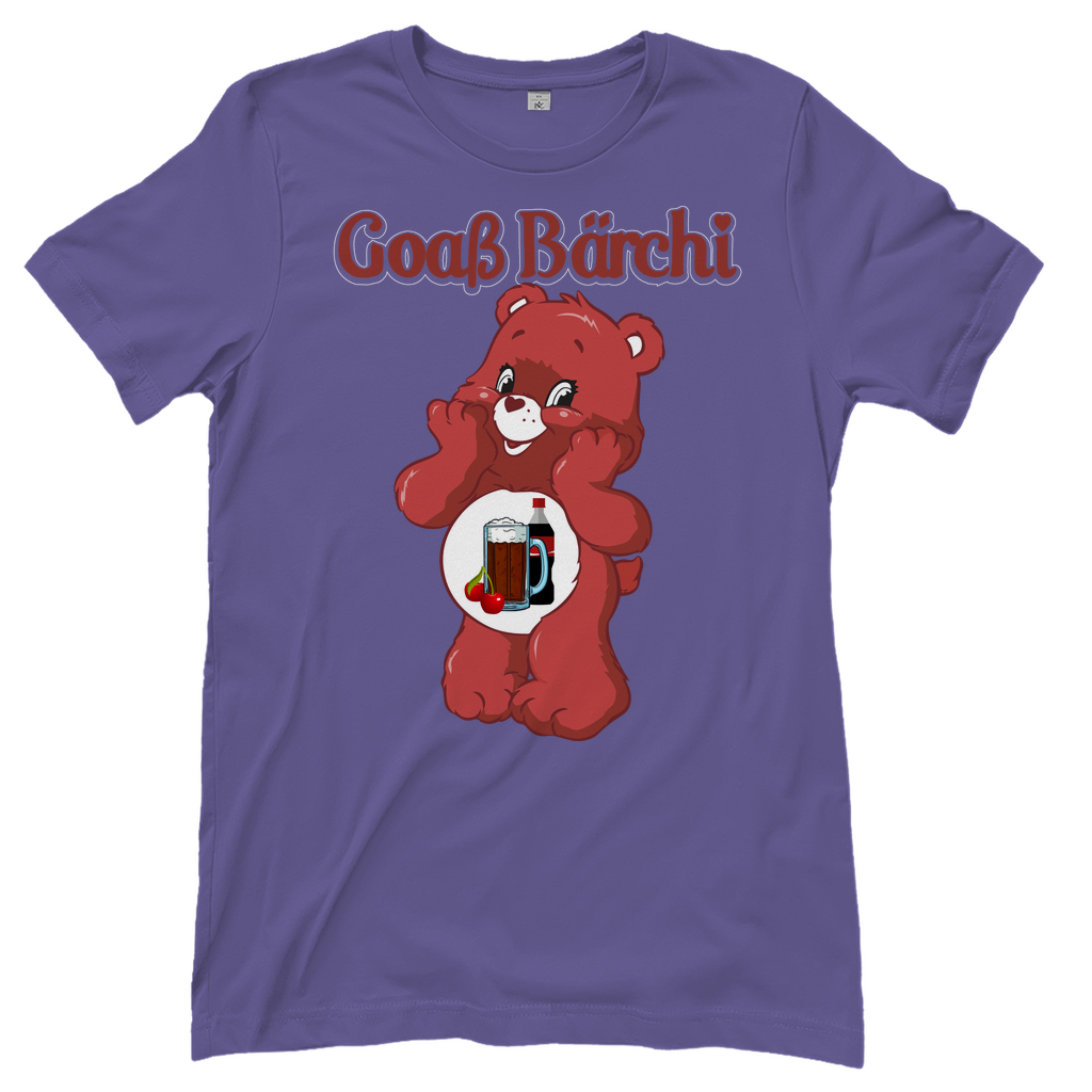 Goaß Bärchi - Glücksbärchi - Damenshirt Millennial Lilac