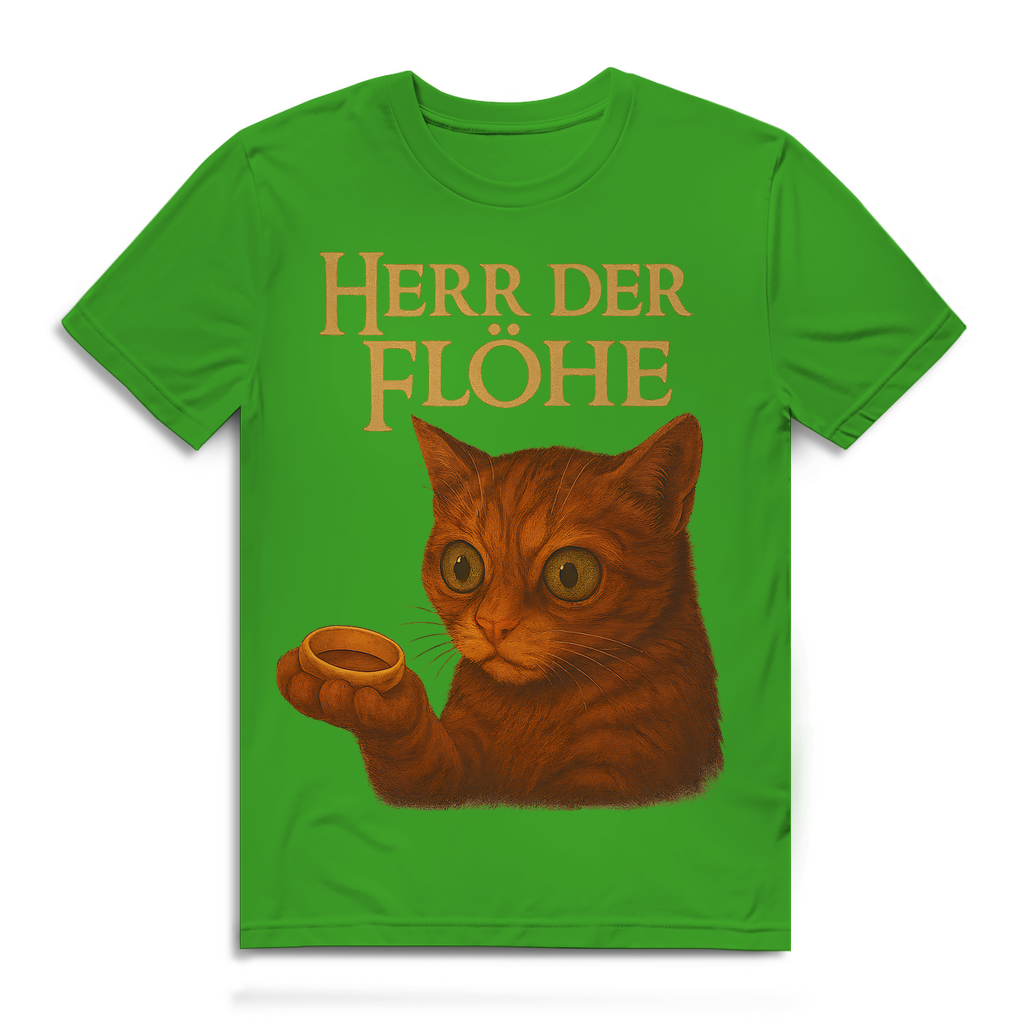 Herr der Flöhe - Herren Premium Bio T-Shirt Real Green