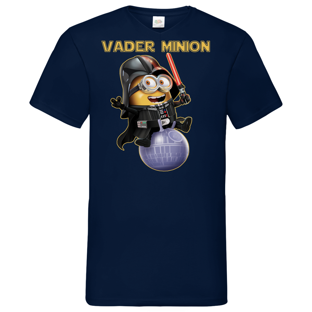 Vader Minion - Herren V-Neck Shirt