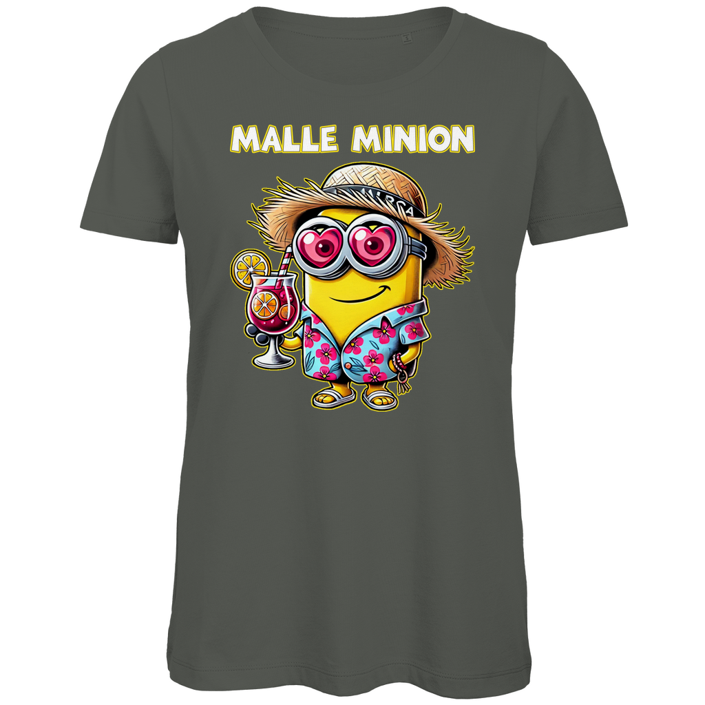 Malle Minion - Damen Premium Bio T-Shirt