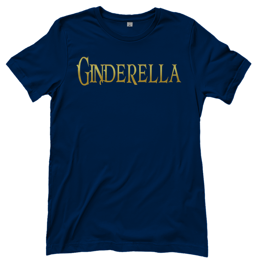Ginderella - Prinzessin Gold - Damenshirt