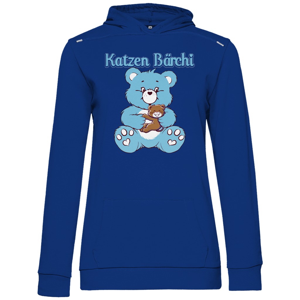 Katzen Bärchi - Glücksbärchi - Damen Hoodie Royal