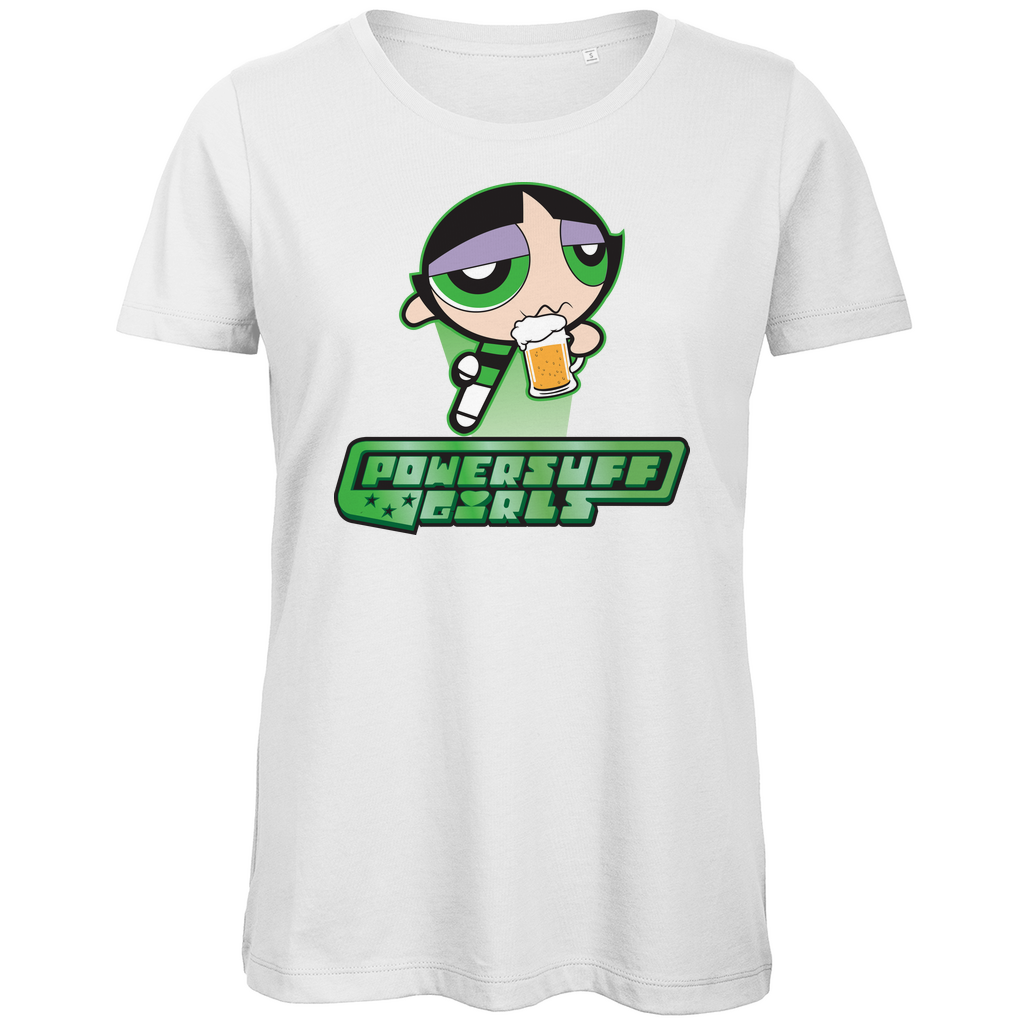 Buttercup Powersuff Powerpuff Girls - Damen Premium Bio T-Shirt White