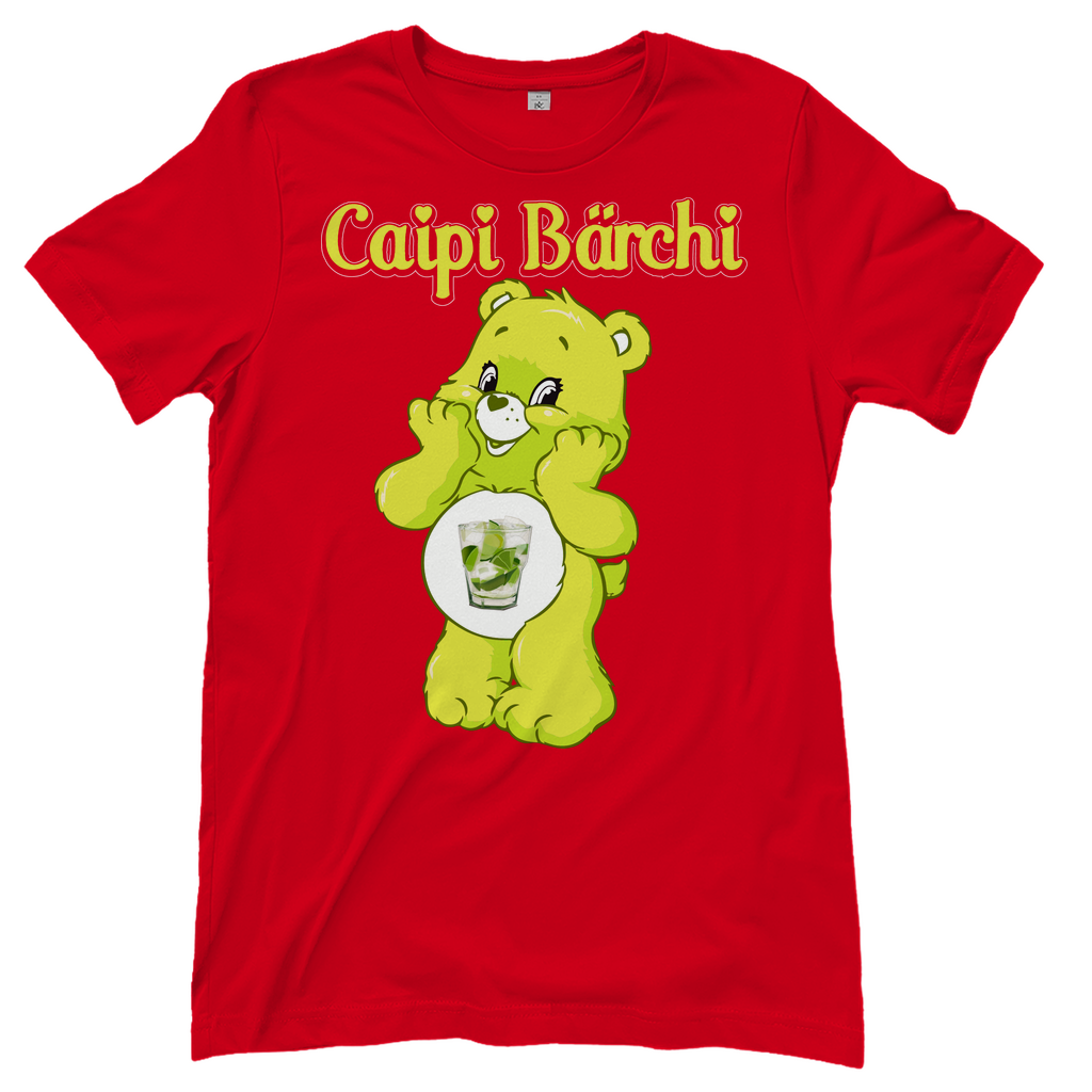 Caipi Bärchi - Glücksbärchi - Damenshirt Red