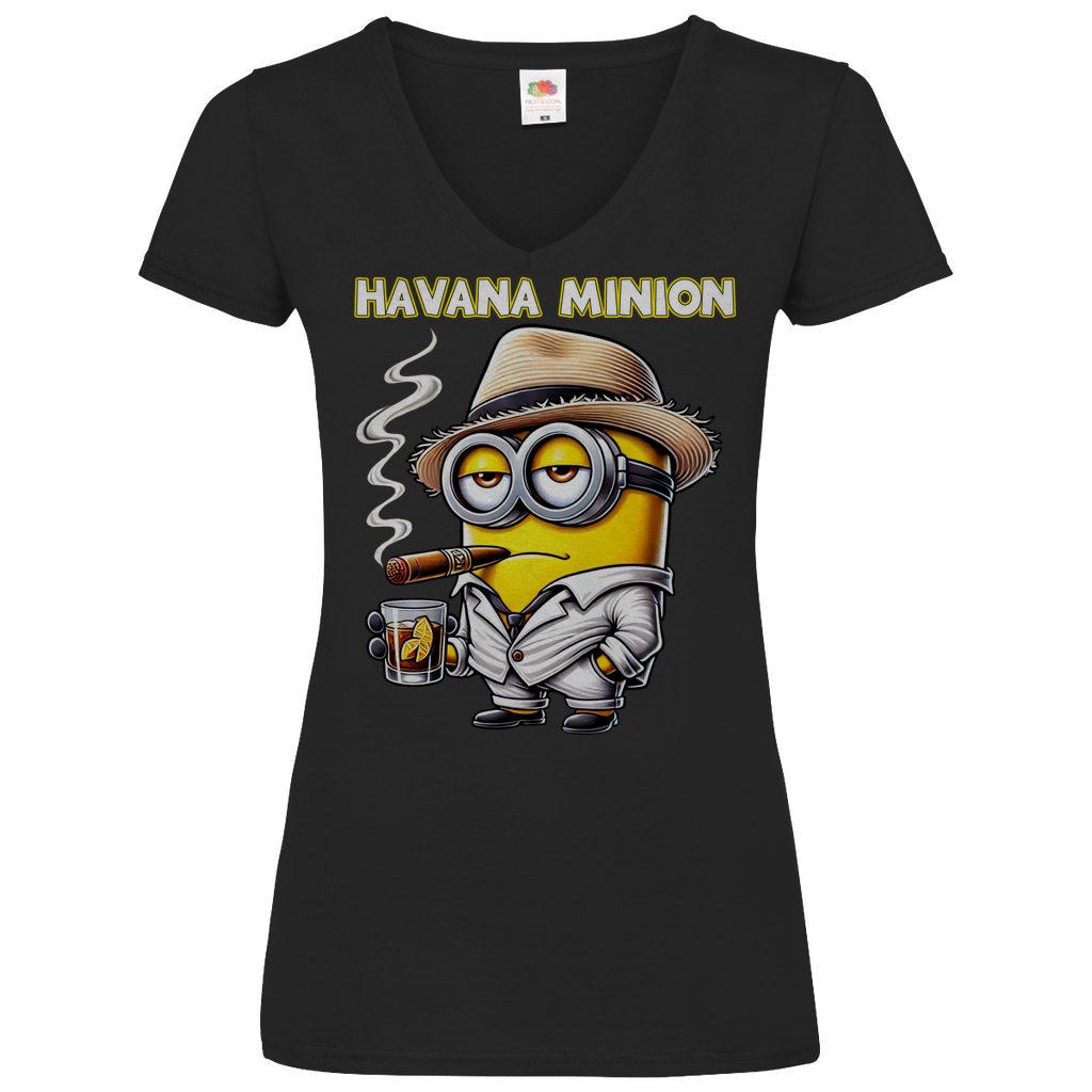 Havana Minion - V-Neck Damenshirt