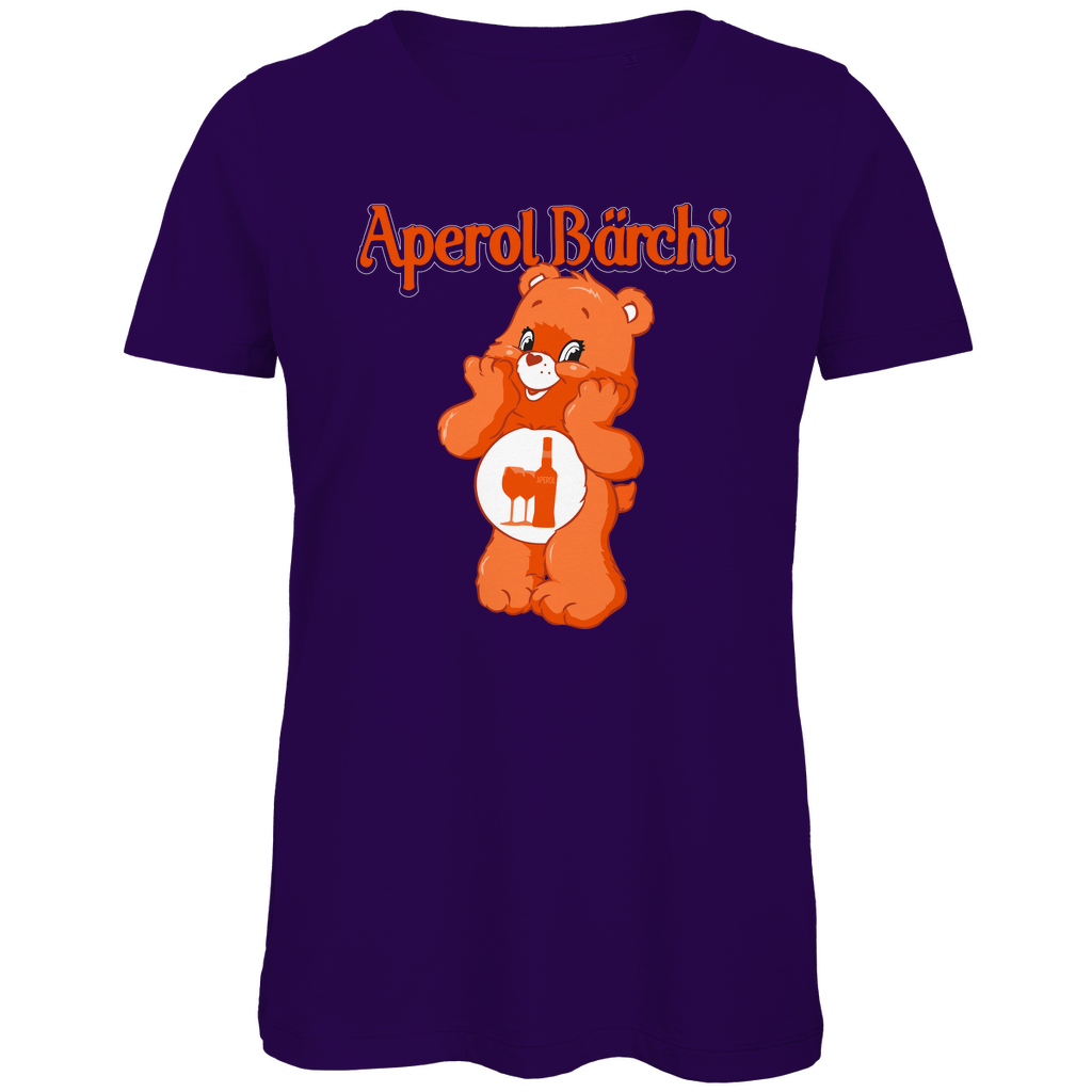 Aperol Bärchi - Glücksbärchi - Damen Premium Bio T-Shirt Urban Purple
