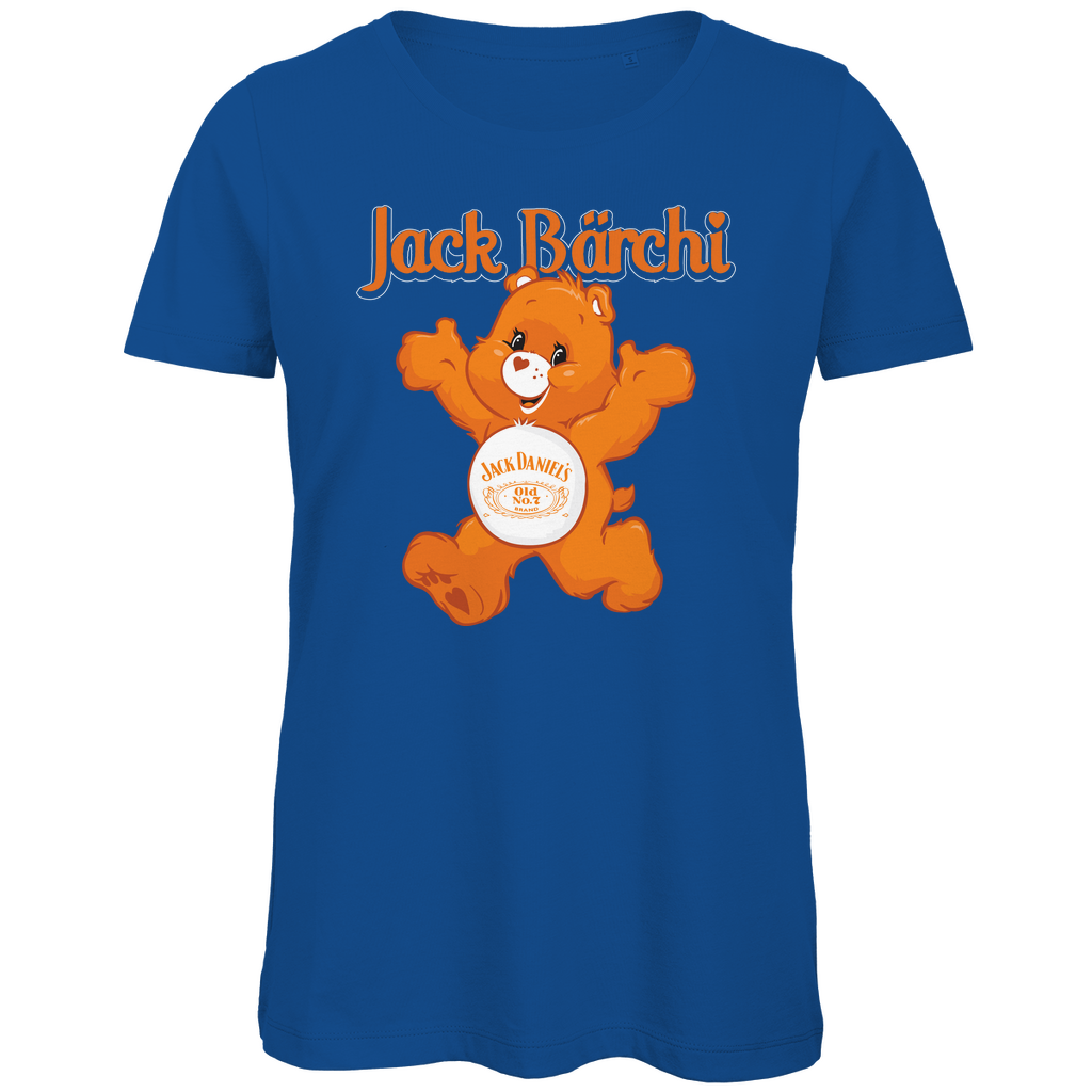 Jack Bärchi - Glücksbärchi - Damen Premium Bio T-Shirt Royal Blue