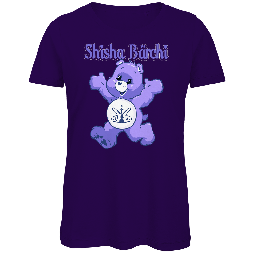 Shisha Bärchi - Glücksbärchi - Damen Premium Bio T-Shirt Urban Purple