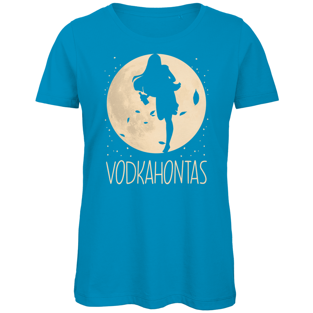 Mond Prinzessin - Vodkahontas - Damen Premium Bio T-Shirt Atoll