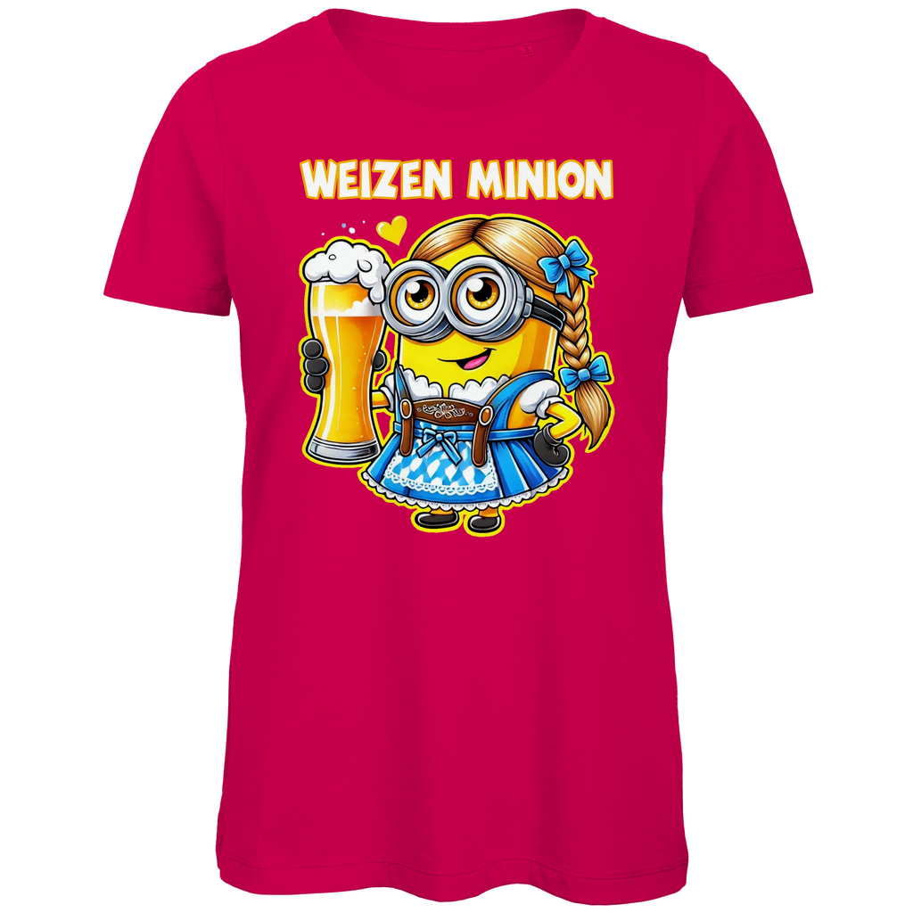 Weizen Minion - Damen Premium Bio T-Shirt