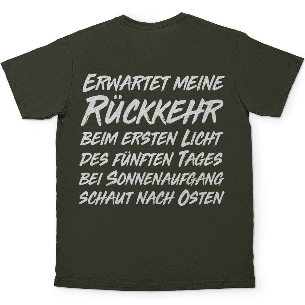 Gönndalf der Blaue Real - Beidseitiger Druck - Herren Shirt