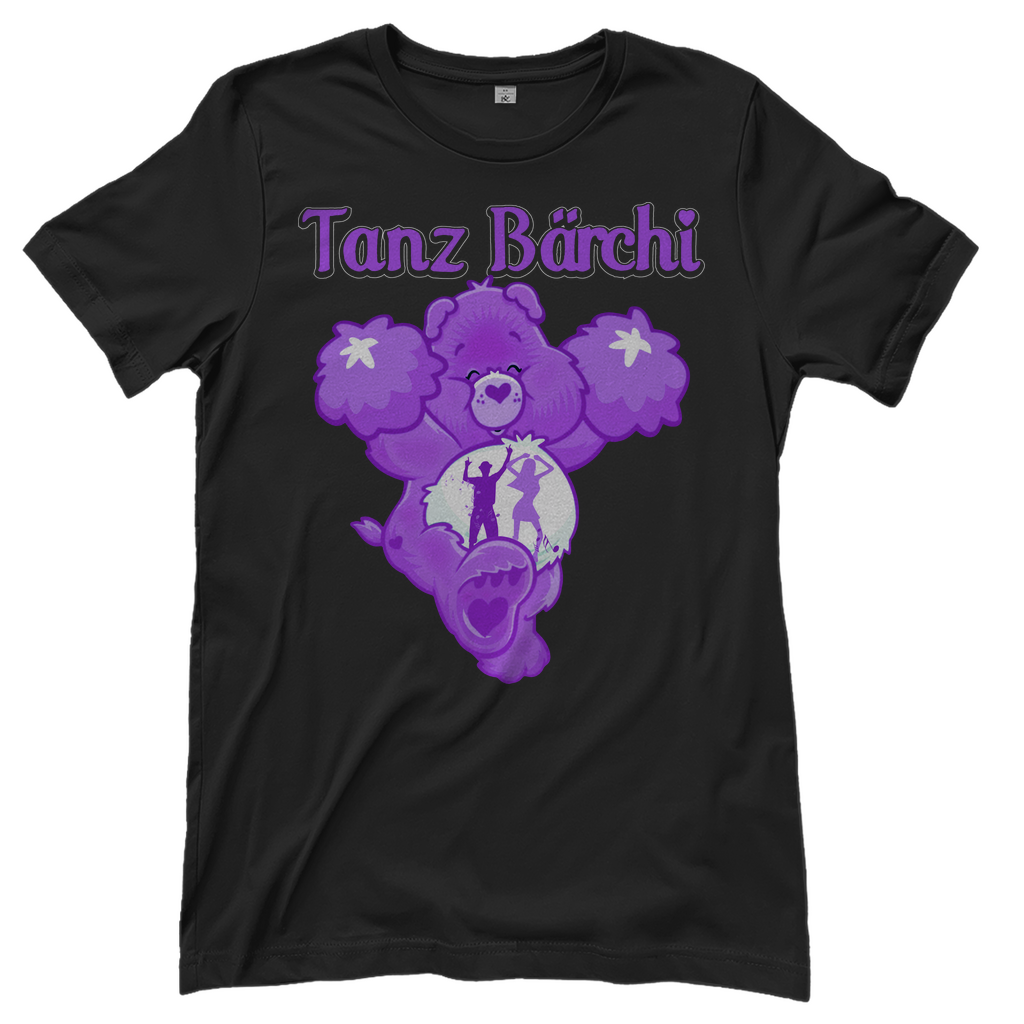 Tanz Bärchi - Glücksbärchi - Damenshirt Black