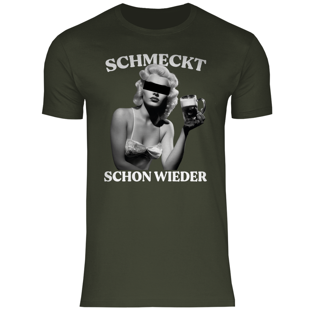 Schmeckt schon wieder - Herren Shirt Urban Khaki