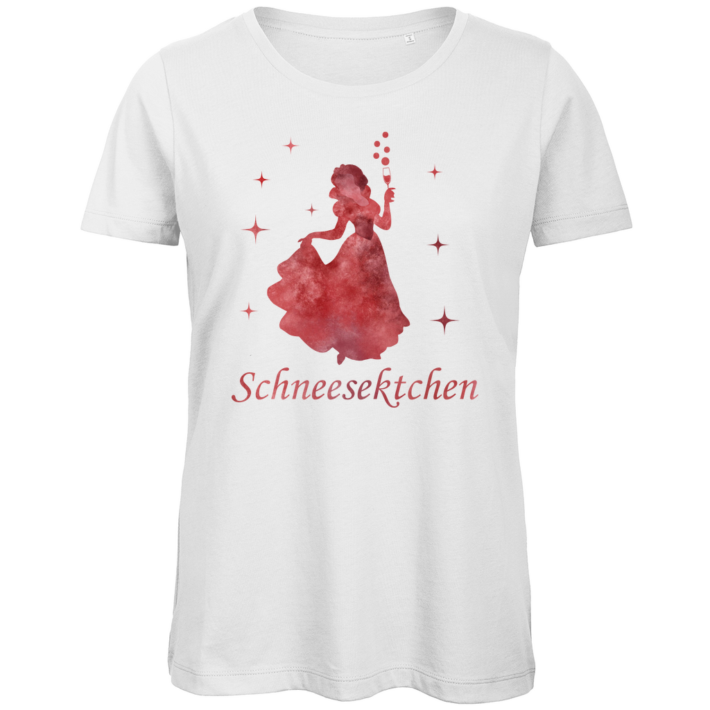 Schneesektchen - Prinzessin Aquarell - Damen Premium Bio T-Shirt White