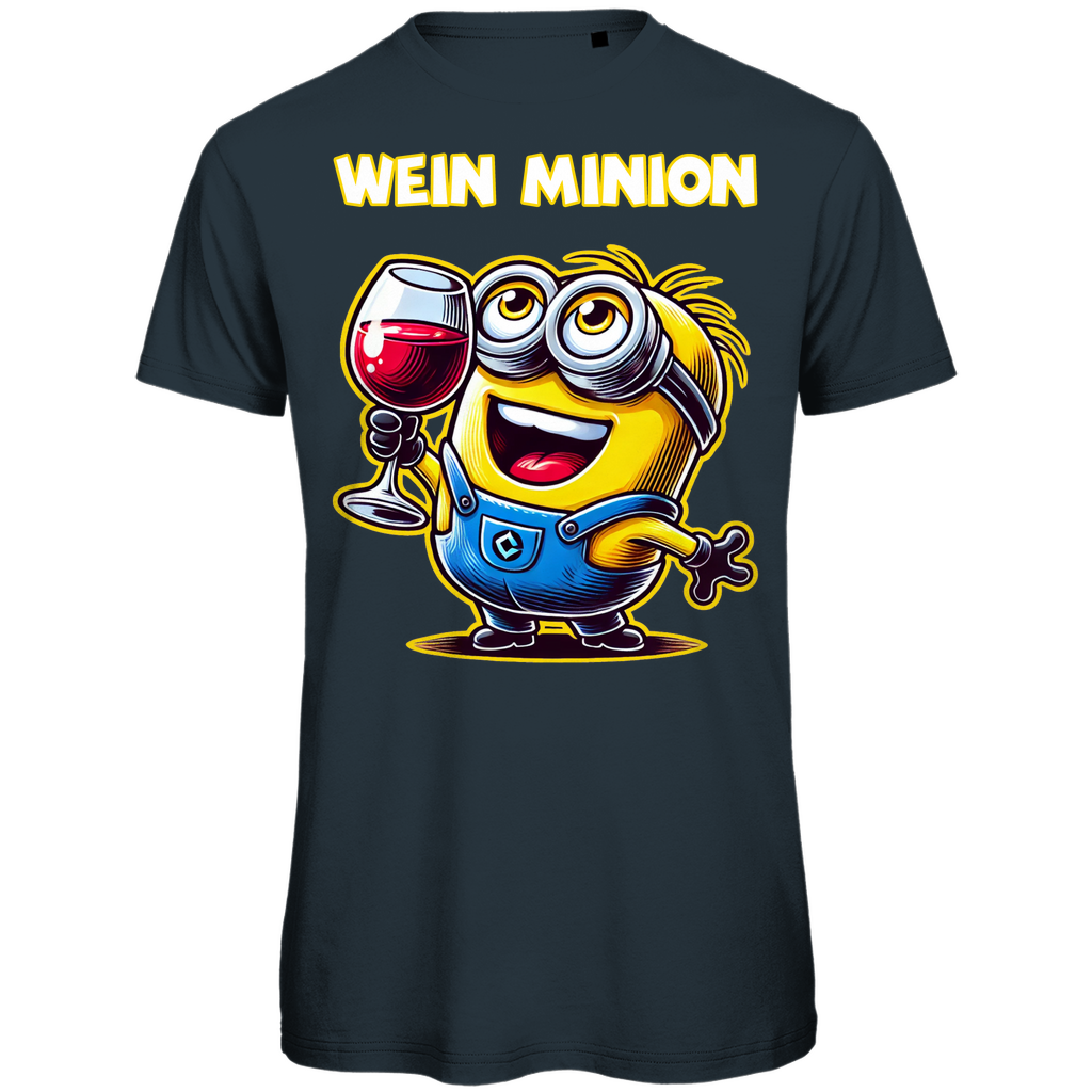 Wein Minion - Herren Premium Bio T-Shirt