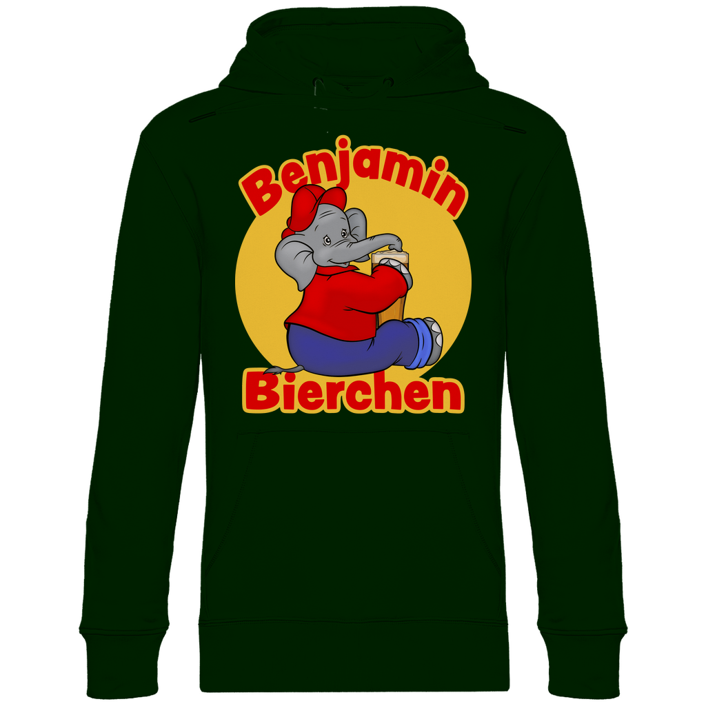 Benjamin Blümchen Bierchen - Unisex Hoodie Forest Green