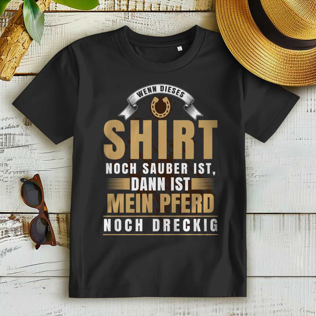 Pferde Spruch Shirt – Reitstall Look für echte Pferdeliebhaberinnen