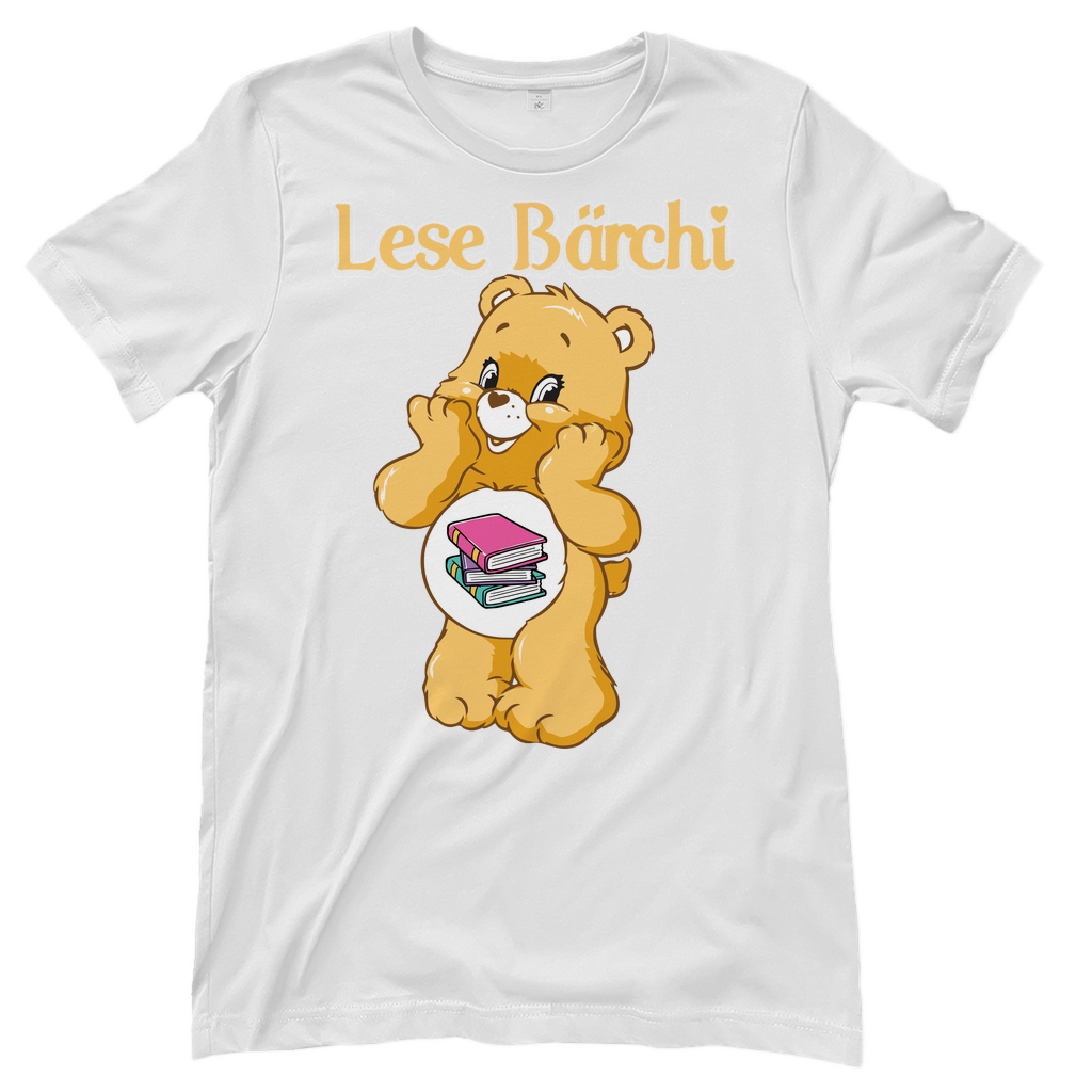 Lese Bärchi - Glücksbärchi - Damenshirt White