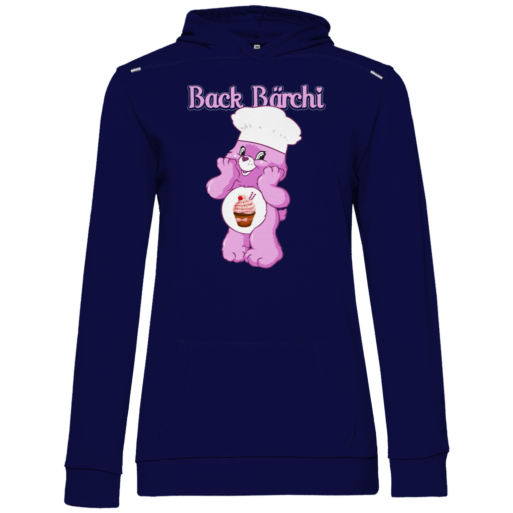Back Bärchi - Glücksbärchi - Damen Hoodie Navy Blue