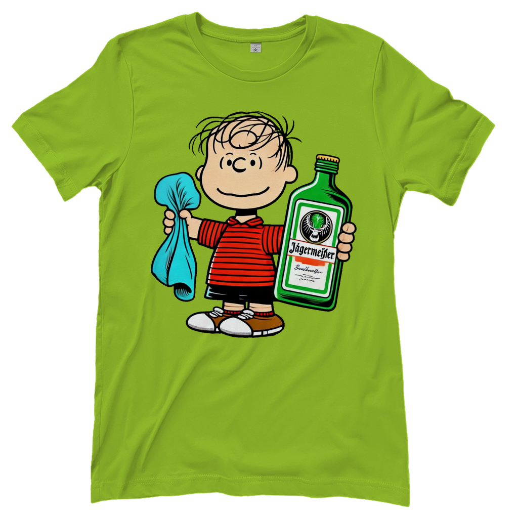 Linus van Pelt mit Jäger - Die Peanuts - Damenshirt