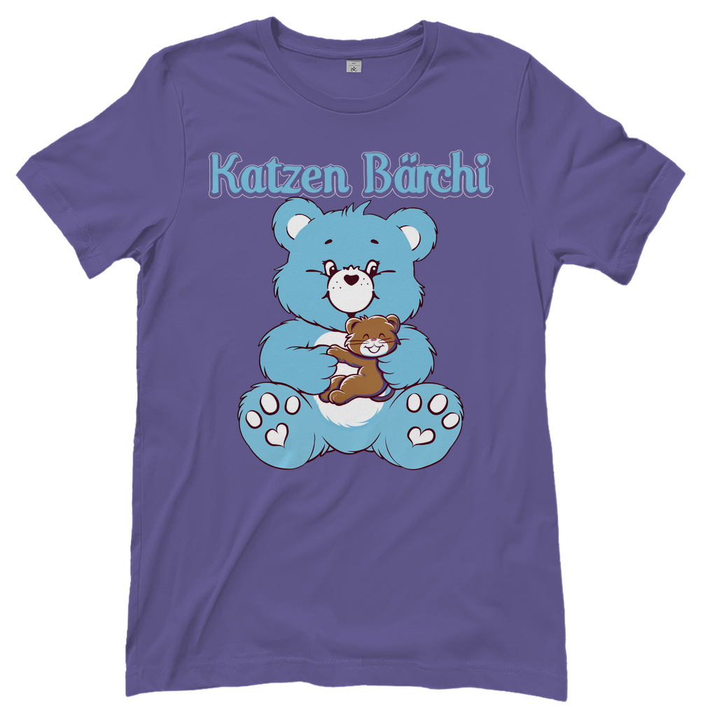 Katzen Bärchi - Glücksbärchi - Damenshirt Millennial Lilac