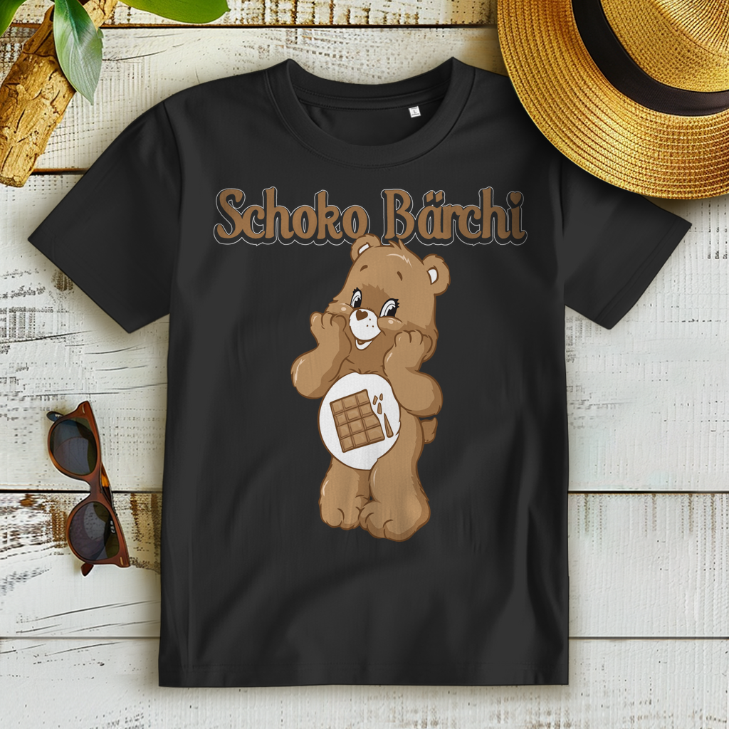 Schoko Bärchi - Glücksbärchi - Damen Premium Bio T-Shirt