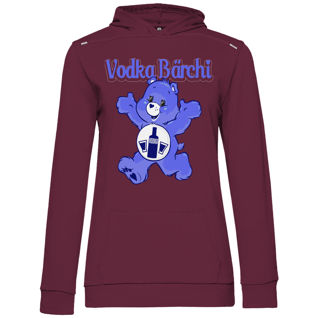 Vodka Bärchi - Glücksbärchi - Damen Hoodie Wine