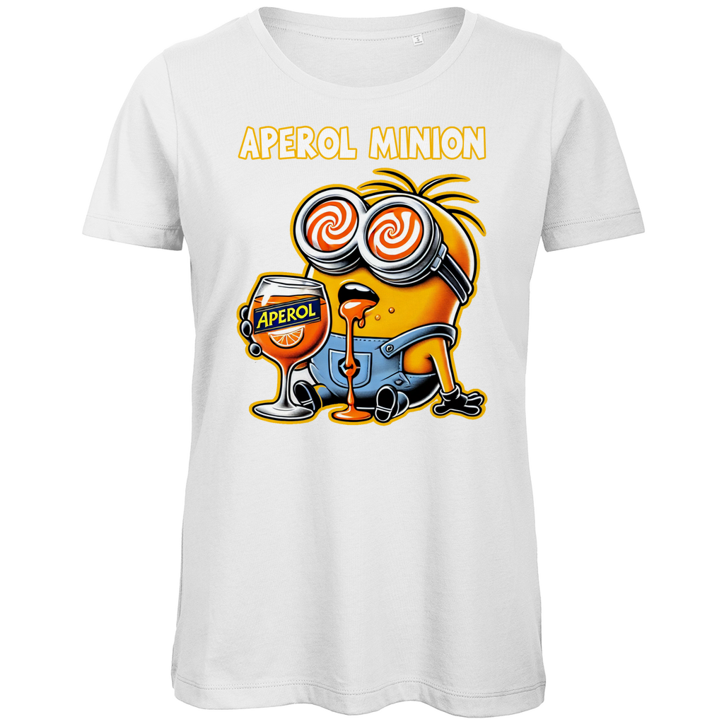 Aperol Minion - Damen Premium Bio T-Shirt
