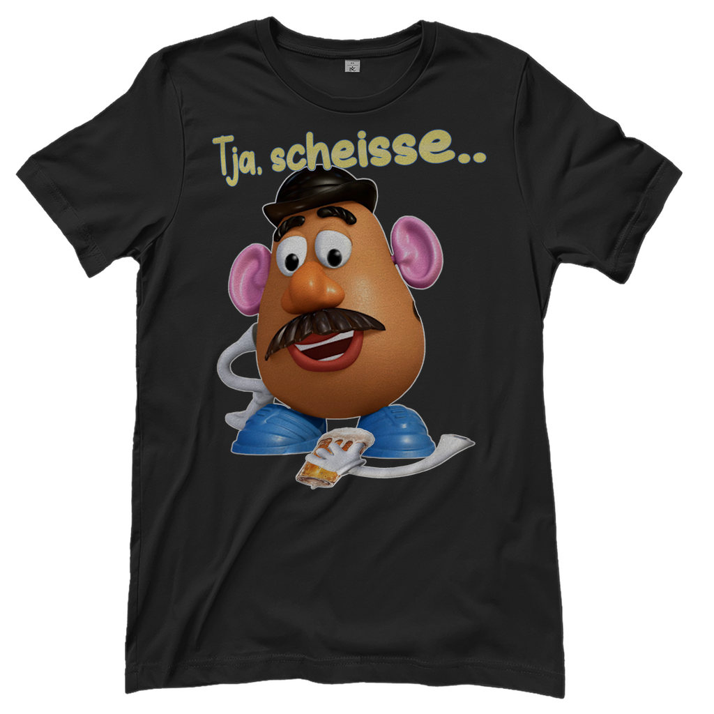 Tja, scheisse - Charlie Naseweis Toy Story - Damenshirt Black