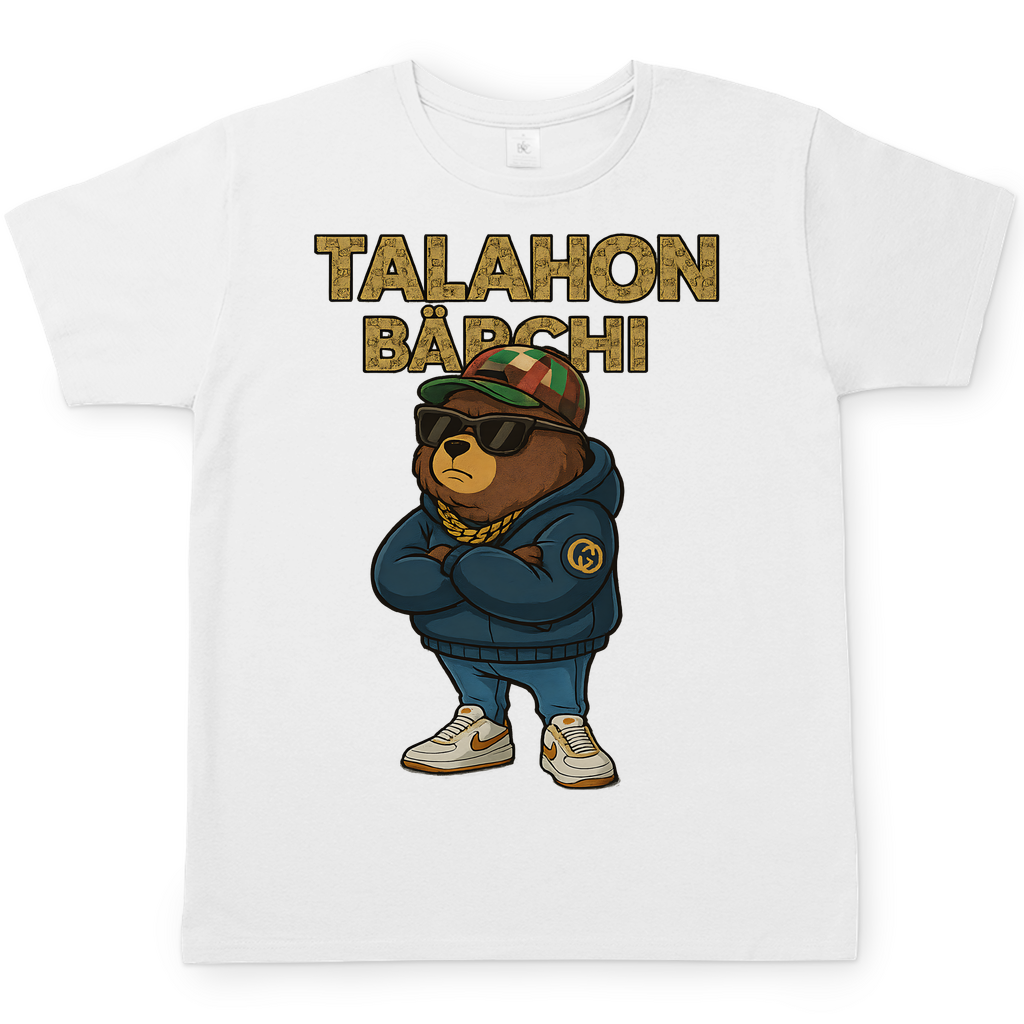 Talahon Bärchi - Glücksbärchi - Herren T-Shirt White