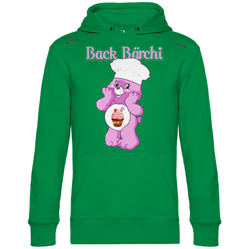 Back Bärchi - Glücksbärchi - Unisex Hoodie Kelly Green