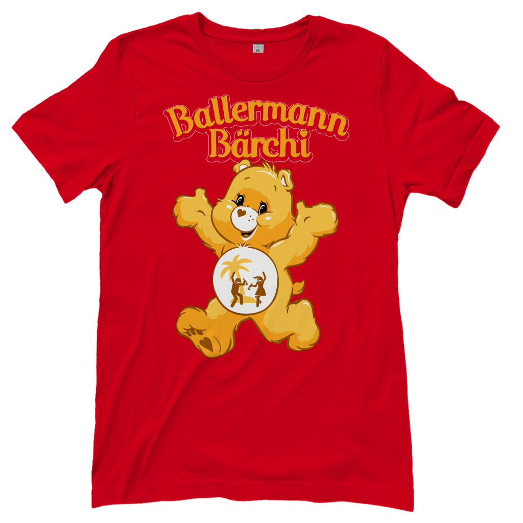 Ballermann Bärchi - Glücksbärchi - Damenshirt Red