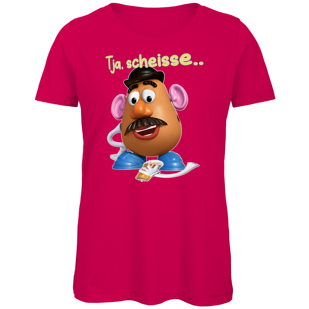 Tja, scheisse - Charlie Naseweis Toy Story - Damen Premium Bio T-Shirt Fuchsia
