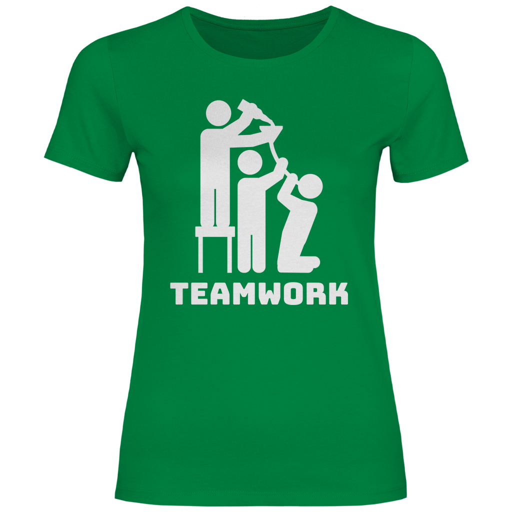 Teamwork - Damenshirt Kelly Green