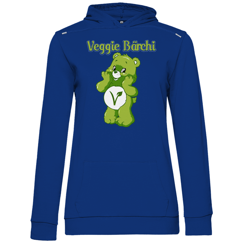 Veggie Bärchi - Glücksbärchi - Damen Hoodie Royal