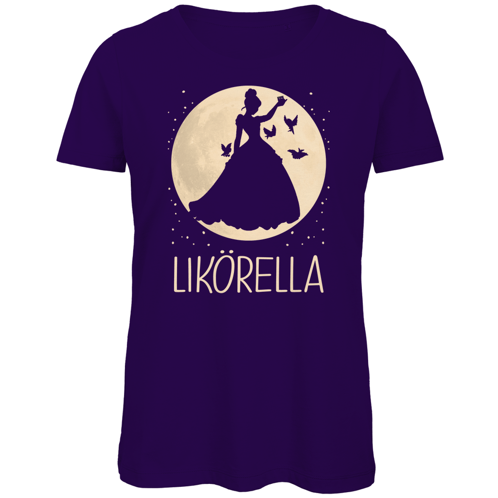 Mond Prinzessin - Likörella - Damen Premium Bio T-Shirt Urban Purple