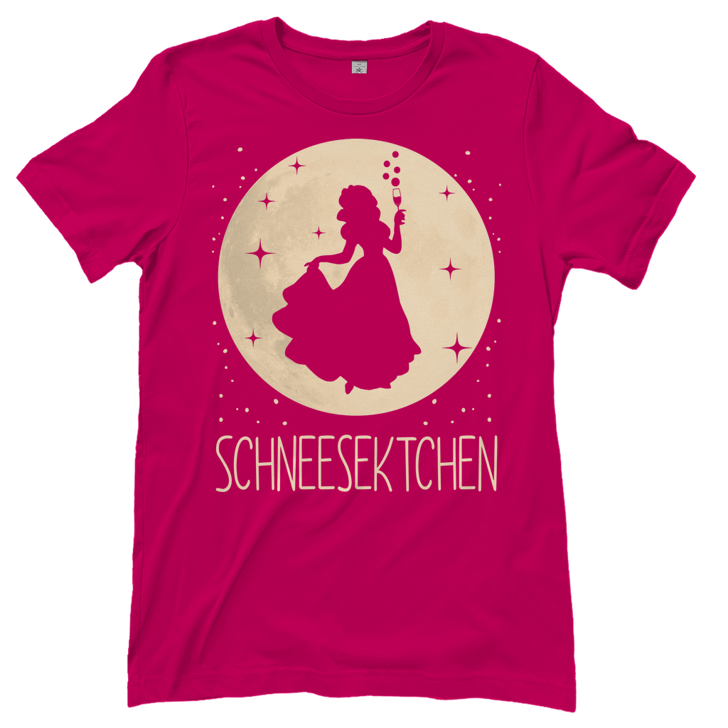 Mond Prinzessin - Schneesektchen - Damenshirt