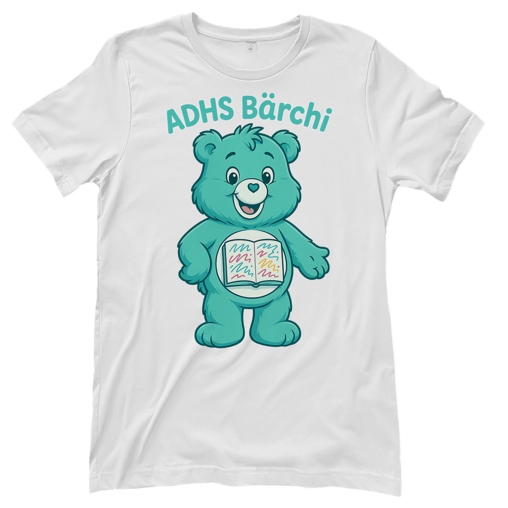 ADHS Bärchi - Glücksbärchi - Damen T-Shirt White