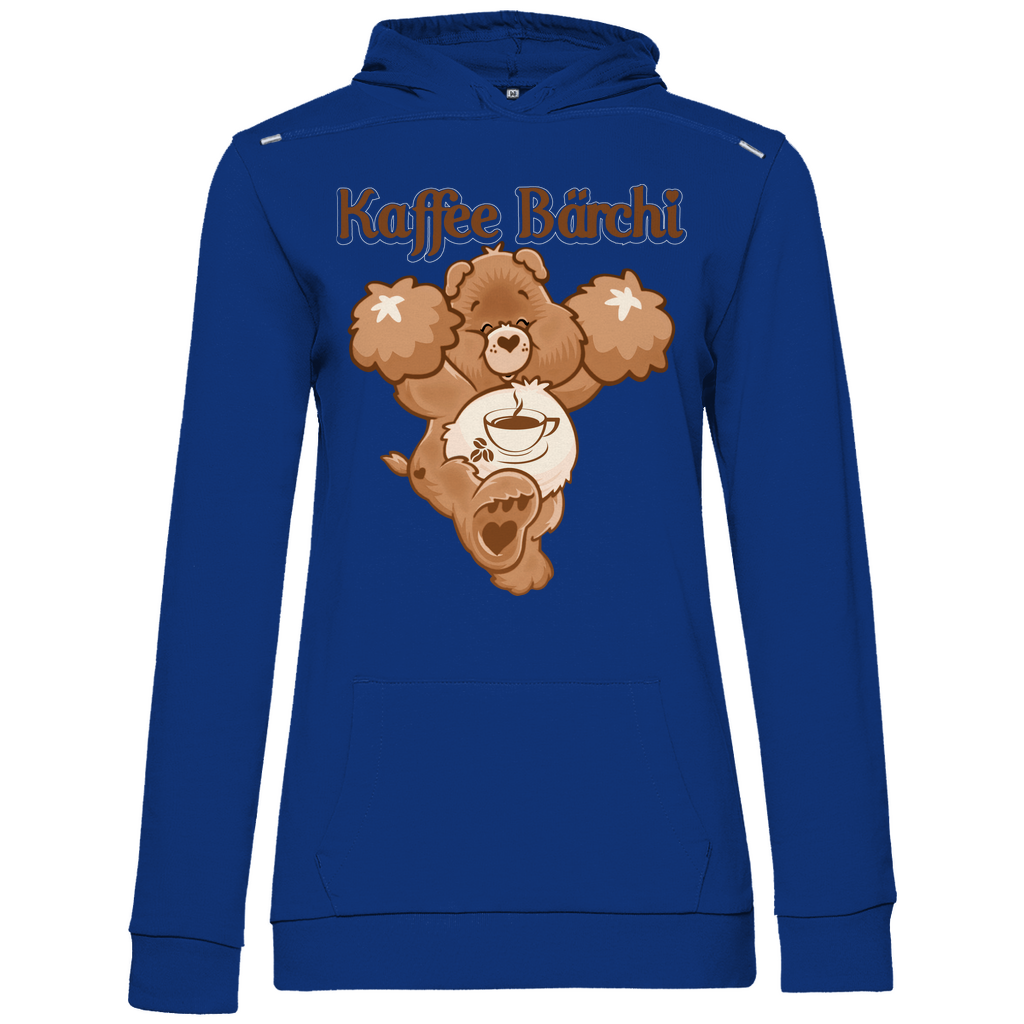 Kaffee Bärchi - Glücksbärchi - Damen Hoodie Royal