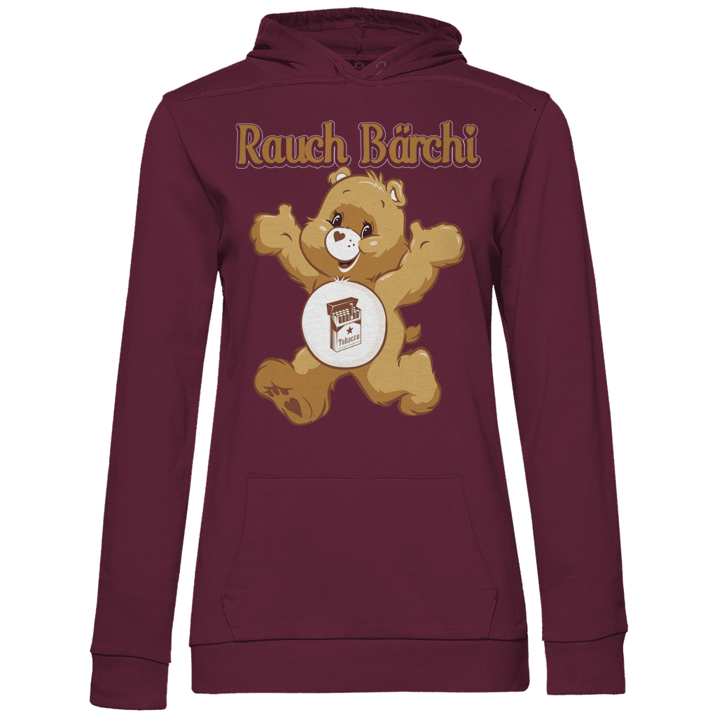Rauch Bärchi - Glücksbärchi - Damen Hoodie Wine