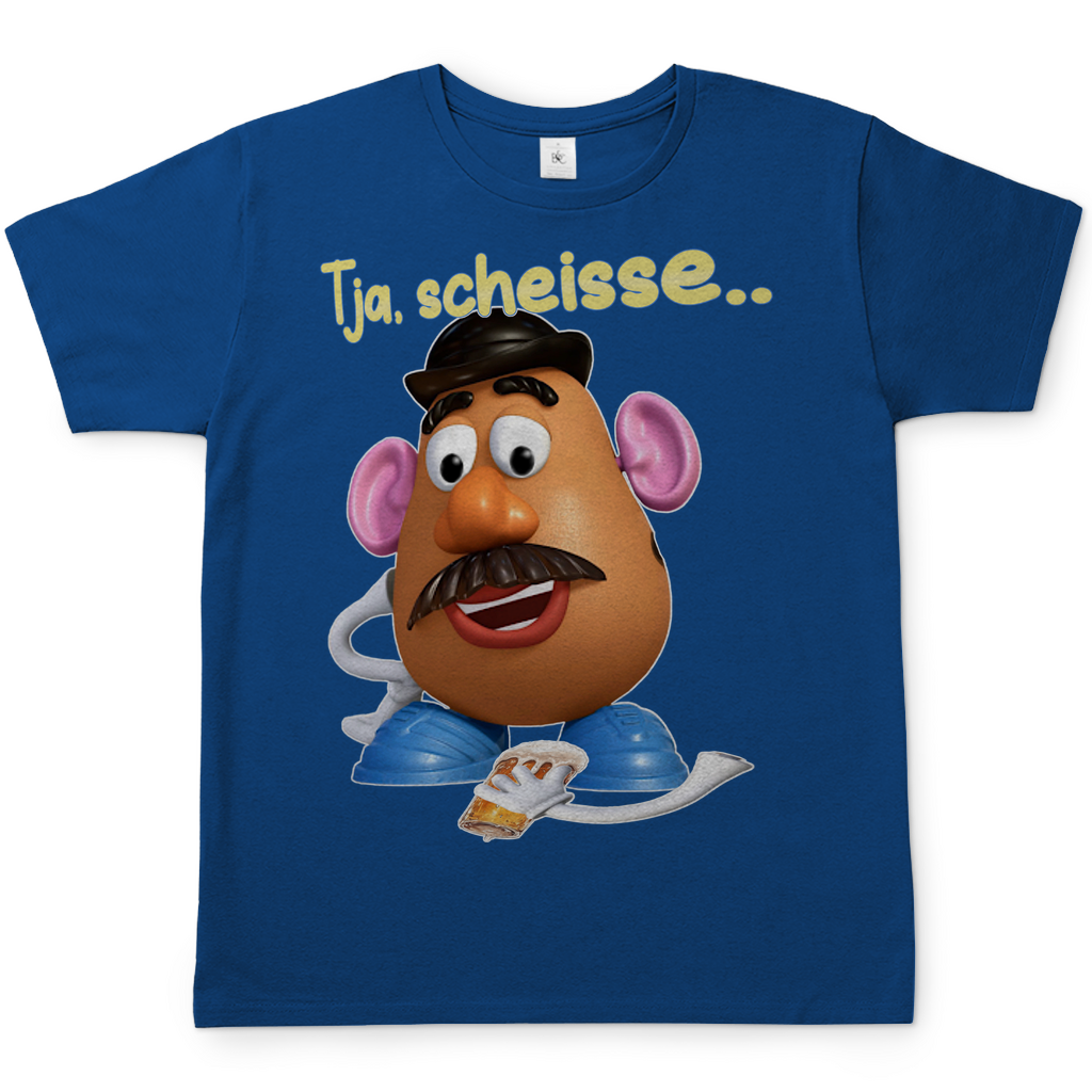 Tja, scheisse - Charlie Naseweis Toy Story - Herren Shirt Royal Blue