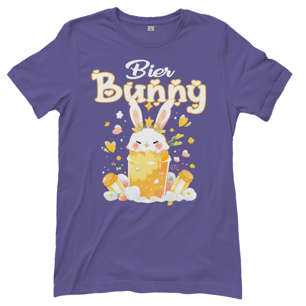 Bier Bunny Hase - Damenshirt Millennial Lilac