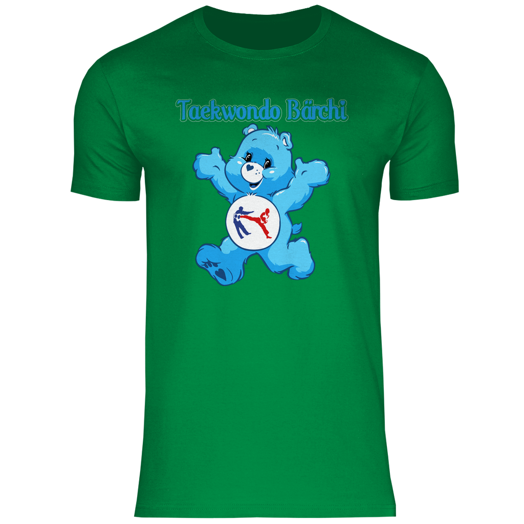 Taekwondo Bärchi - Glücksbärchi - Herren Shirt Kelly Green