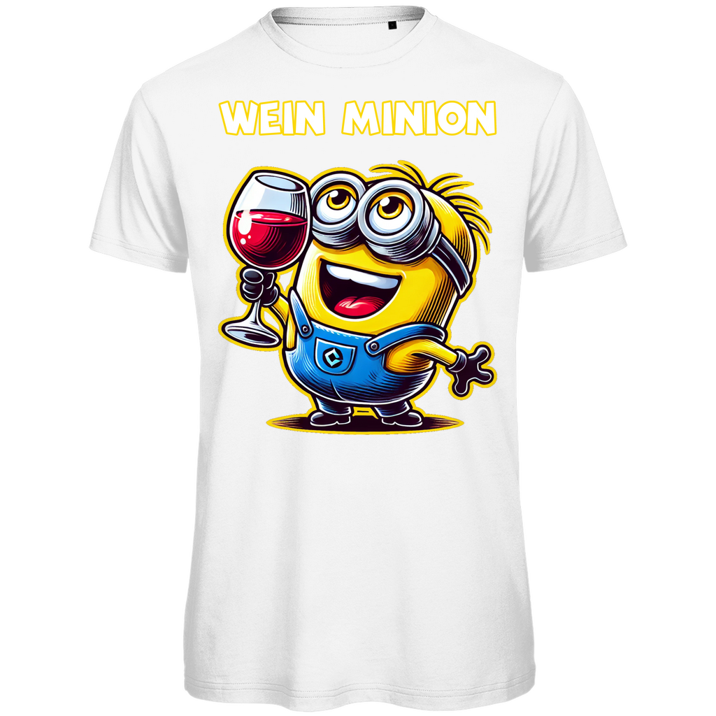 Wein Minion - Herren Premium Bio T-Shirt